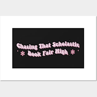 Chasing That Scholastic Book Fair High Waterproof Sticker Kindle Lover Book Lover Sticker Bookish Vinyl Laptop Decal Booktok Gift Journal Stickers Reading Present Smut Library Spicy Reader Read Posters and Art